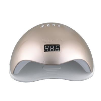 China MAX SUN 5 Plastic 72W LED Nail UV Lamp With Sensor LCD Display Curing Nail Gel Polish Manicure Tool 30 LED Smart Nail Dryer for sale