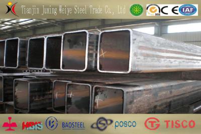 China Q345 SS400 Q235 Square Steel Tubes / Structural Steel Pipe Hot Rolled for sale