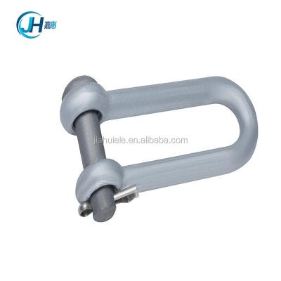 China Heavy Industry Best Selling Products In Mexico Carbon Steel D Type 7/16 Chain Shackle for sale