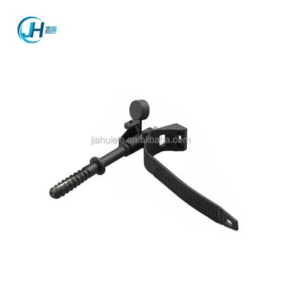 China Simple Installation SMZD-1 Plastic Insulation Cable Fixing Nail With Cable Tie for sale