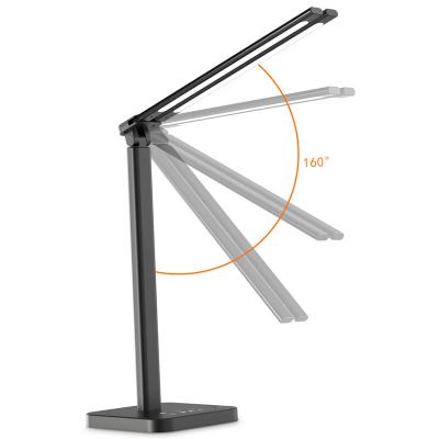 China Modern Chinese Double Arms Table Lamps For Home Decor Reading Table Dimmable Shine Desk Lamps for sale