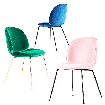 China Cover Material Can Be Metal Luxury Modern Italian Minimalist Metal Upholstered Leg Customized Nordic Modern Dining Chair for sale