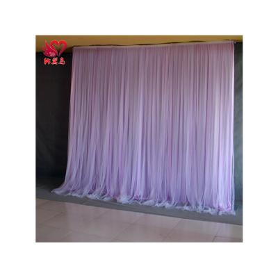 China Wedding Party Event Decoration Best Selling Wedding Decoration Backdrop Gauze Wedding Props Backdrop Gauze for sale