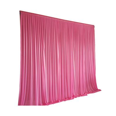 China Wedding party event decoration factory direct sale props gauze flower wall decoration backdrop cheap gauze for sale