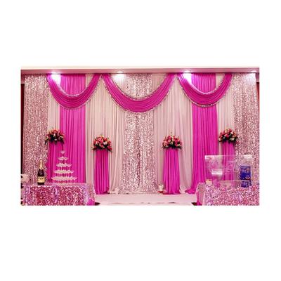 China Wedding Party Event Decoration Props Backdrop Cloth Party Solid Color Hot Selling Visual Shooting Cloth for sale