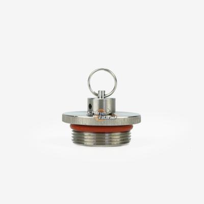 China 2L 4L 5L 10L Stocked Keg Beer Shaker Stainless Lid With Pressure Relief Valve for sale