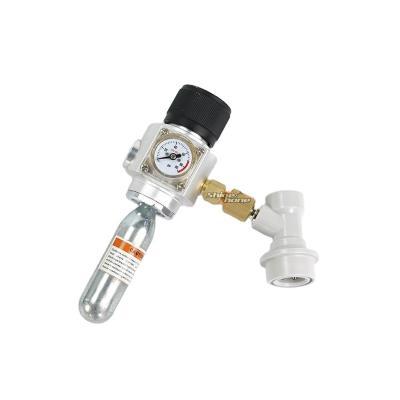 China Home Stocked Brew Compact Regulator CO2 Injector, 0-150psi, Premium CO2 Charger Set Kit for sale