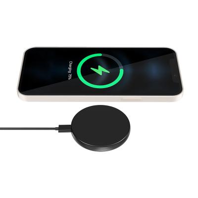 China 15W Wireless Charger For iPhone 12 Mini Portable Qi For Magsafe Charger Pad 15W Magnetic Wireless Fast Charging Pad For iPhone 12 Wireless Charger for sale