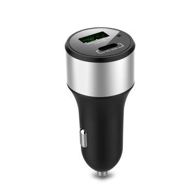 China 2021 New Mobile Phone Car Charger PD 45w PD 63W USB with PPS PD3.0 for iPhone XS/Max/XR/X for sale