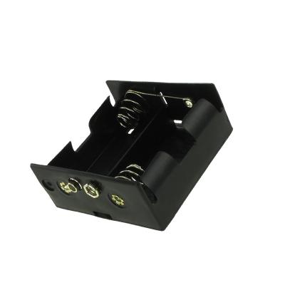 China 2022 New Design Safe Manufacturer Black ABS 1*D Professional Battery Holder Box For Sale for sale