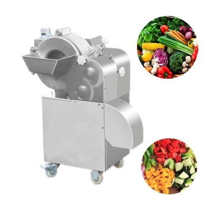 China Automatic Production Electric Fruit Slicer Stainless Steel Potato Carrot Carrot Slicing Cutting Machine for sale