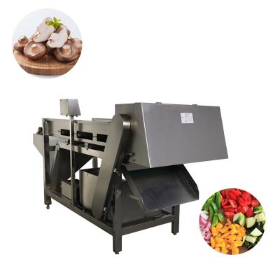 China Automatic Production Slicer Machine for Vegetable Fruit Vegetable Chips Mushroom Slicer Cutter Machine for sale