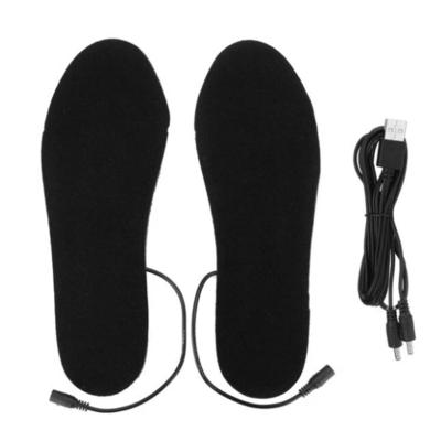 China FOOT WAMER USB Heated Mat Warm Thermal Insoles Protective Shoe Insoles Feet Sock Unisex Winter Use Electrically Heating Insoles Washable for sale