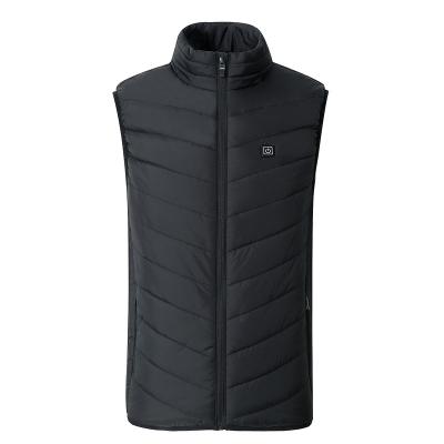 China Outdoor Gear Breathable Temperature Control Usb 3 Cotton Vest Autumn And Winter Smart Heating Electric Vest Heating Jacket for sale