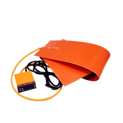 China Heater Cover Silicone Rubber Flexible Heating Element 120V 3000W 350*1850*1.5mm Snowboard Press for sale