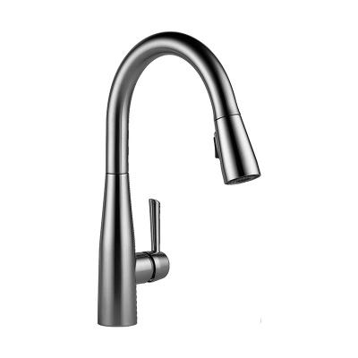 China Electric Faucets 304 Stainless Steel Deck Mounted Electric Faucets Pull Out Kitchen Faucet Kitchen Faucets for sale