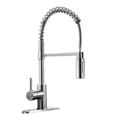 China New Style Electric Faucets Bathroom Pull Down Single Handle Basin Faucet Kitchen Faucets for sale