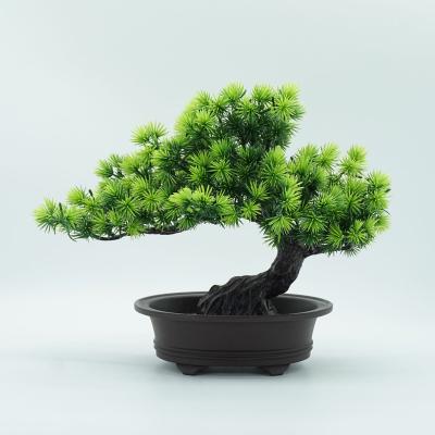 China Garden Decorative Popular Potted Ornament Simulation Indoor Artificial Bonsai Tree For Decoration for sale