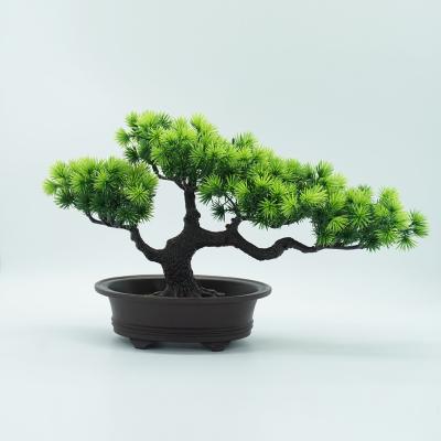 China Garden Decorative Popular Potted Ornament Simulation Indoor Artificial Bonsai Tree For Decoration for sale