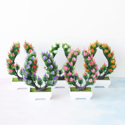 China Indoor artificial potted flower decorative popular simulation potted for decoration for sale