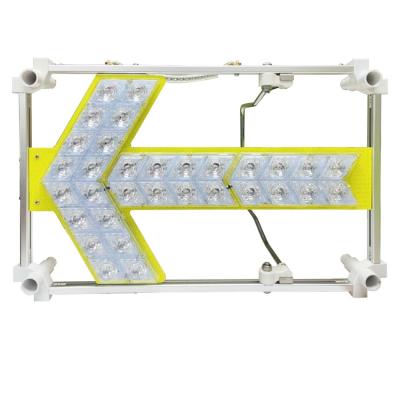 China Aluminum Led Directional Arrow Traffic Sign 663*435.4*109mm for sale