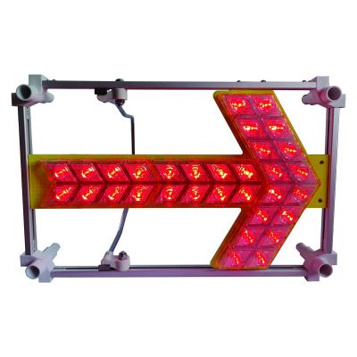 China LED Light Arrow Sign Indicator Battery Type Panel / Direction Construction Indicated Sign 663*435.4*109mm for sale