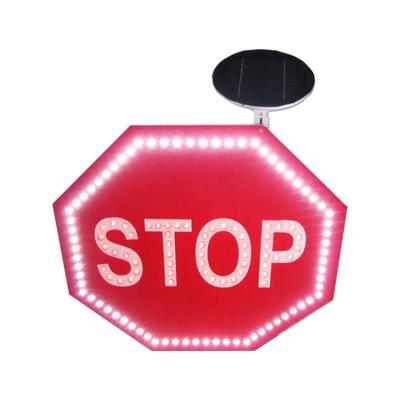 China High Quality H600mm Solar Powered Stop Road Light Led Turn Signal (Customized) for sale