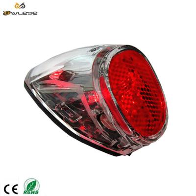 Κίνα Warning Equipments Solar Bicycle Blinking Light With LED And Reflector Hot Sale In Europe Market προς πώληση