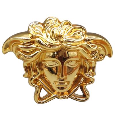 China Sofa Knobs Zinc Alloy Luxury Lion Buttons Wholesale Custom Made Design for sale