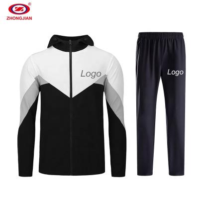 China 2021 Wholesale Autumn Full Zip Tracksuit Cotton Men Sportswear Breathable Tracksuit for sale