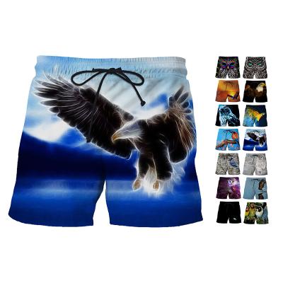 China Wholesale QUICK DRY Men Swimming Wear Beach Print Casual Cool Men's 3D Pattern Printing Short Pants Summer Bermuda Quick Dry Shorts for sale