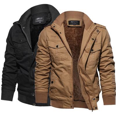 China Wholesale QUICK DRY stripper winter bomber plus size jackets warm and thick canvas shear jackets for men for sale