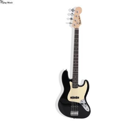 China Basswood China Wholesale Cheap Professional Black Electric Guitar for sale