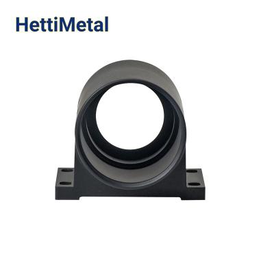 China HETTIMETAL A380 Bicycle Aluminum Matrix Cast Parts with Black Anodic Oxidation for Main Lens Barrel for sale