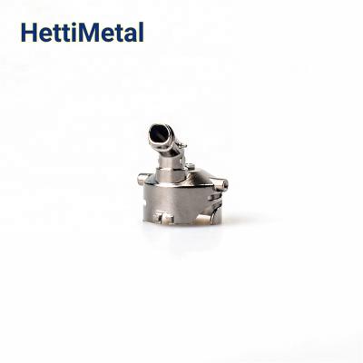 China Consumer Electronics HETTIMETAL Cold Chamber Zinc Die Casting With Nickel Plating For Metal Wire Block Parts for sale