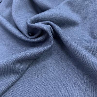 China China Textile Plain Breathable Solids Organic Rayon Polyester Knit Ponte Roma Fabric For Dress for sale