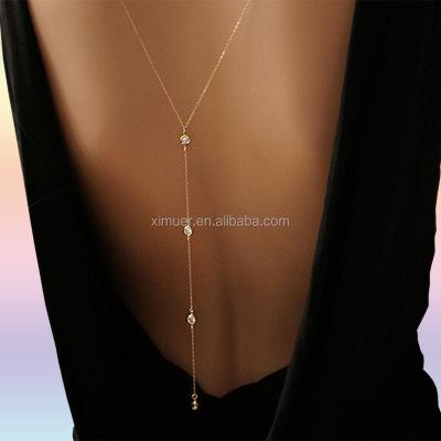 China Latest Women Jewelry Necklace FASHIONABLE Custom Chain Necklace Long Necklace for sale