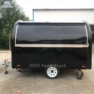 China Sale Type Vegetable Processing Factory JIEDI Full Kitchen Trailer Mobile Best Concession Fast Food Food Trailer for sale