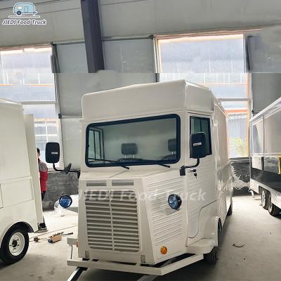 China Processing Plant JIEDI Fast Food Truck 7.5ft Dining Car Mobile Food Vegetable Trailer For USA Vendors Hot Dog Ice Cream Food Cart for sale