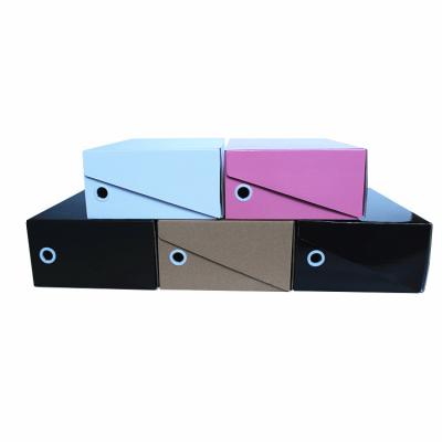 China Disposable shoe box whoelsale cardboard cardboard packing boxes packaging boxes with custom logo for sale