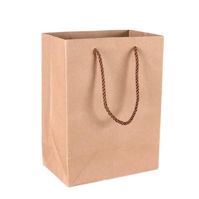 China Disposable Trends Design Custom Luxury Gift Paper Bag Packaging With Logo Kraft Paper Bags for sale