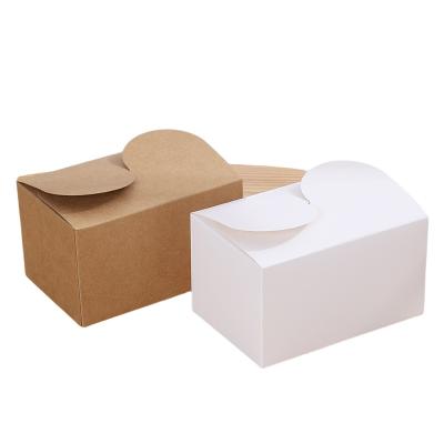 China Recyclable Paper Box Package Disposable Design Food Grade Take Away Container Paper Food Box for sale