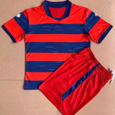 China Customized Quick-Drying Football Wear Soccer Jersey Football Jersey Latest Design Soccer Jerseys for sale