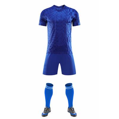 China Quick-drying 2021 2022 full high quality quick-drying custom football singlet soccer jersey euro kits for sale