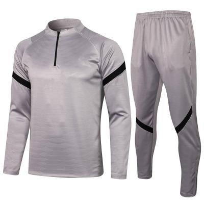 China Latest Quick-Drying Adults Tracksuit For Man Long Sleeve Training Half Zipper Tracksuits for sale