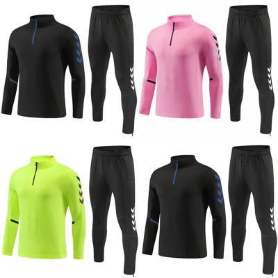 China best Cheap Quick-drying tracksuits sweatwear outdoor hoodies training soccer tracksuits for sale