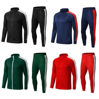 China Quick-drying Long Sleeve Training Tracksuit Men's Outdoor Football / Soccer Jacket for sale