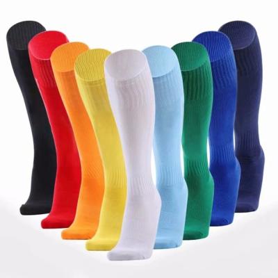 China Outdoor Sports Viable Adult Flat Needle Socks Factory Football Party Thin Breathable Stockings for sale