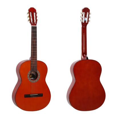 China Linden Manufacturer Direct Sale OEM Service Cheap 39 Inch Classical Guitar With High Quality for sale