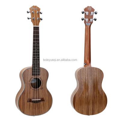 China 26 Inch Tenor Ukulele Zebra Mini Guitar Plywood With Zrbra Matte Finish Plywood for sale